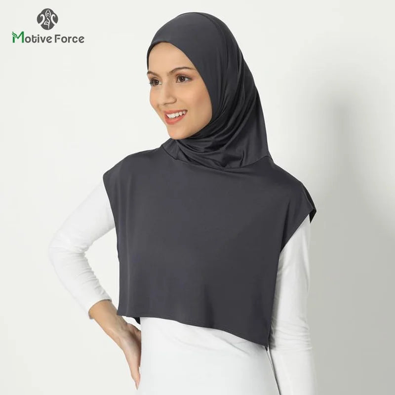 Muslim Sport Modal Hijab Abaya Hijabs For Woman Abayas Women Jersey Islamic Head Scarf Turbans Silk Turban Instant Wrap Shawl