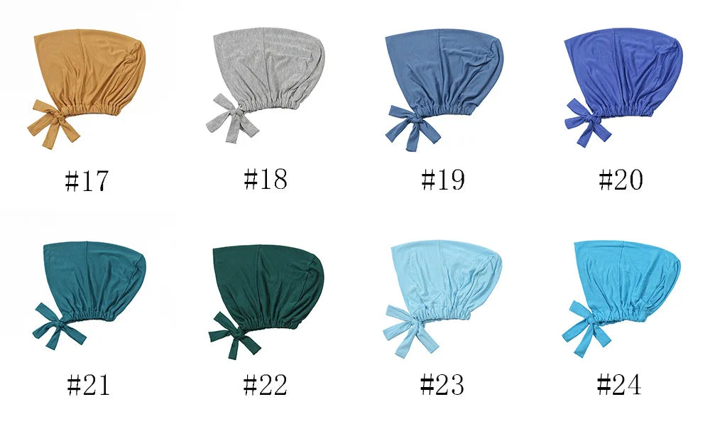 Hijabs Inner Hat Underscarf For Women Muslim Scarf Longer Islam Headwrap Inner Cap Islamic Underscarf Hijabs Veil Soft Turbans
