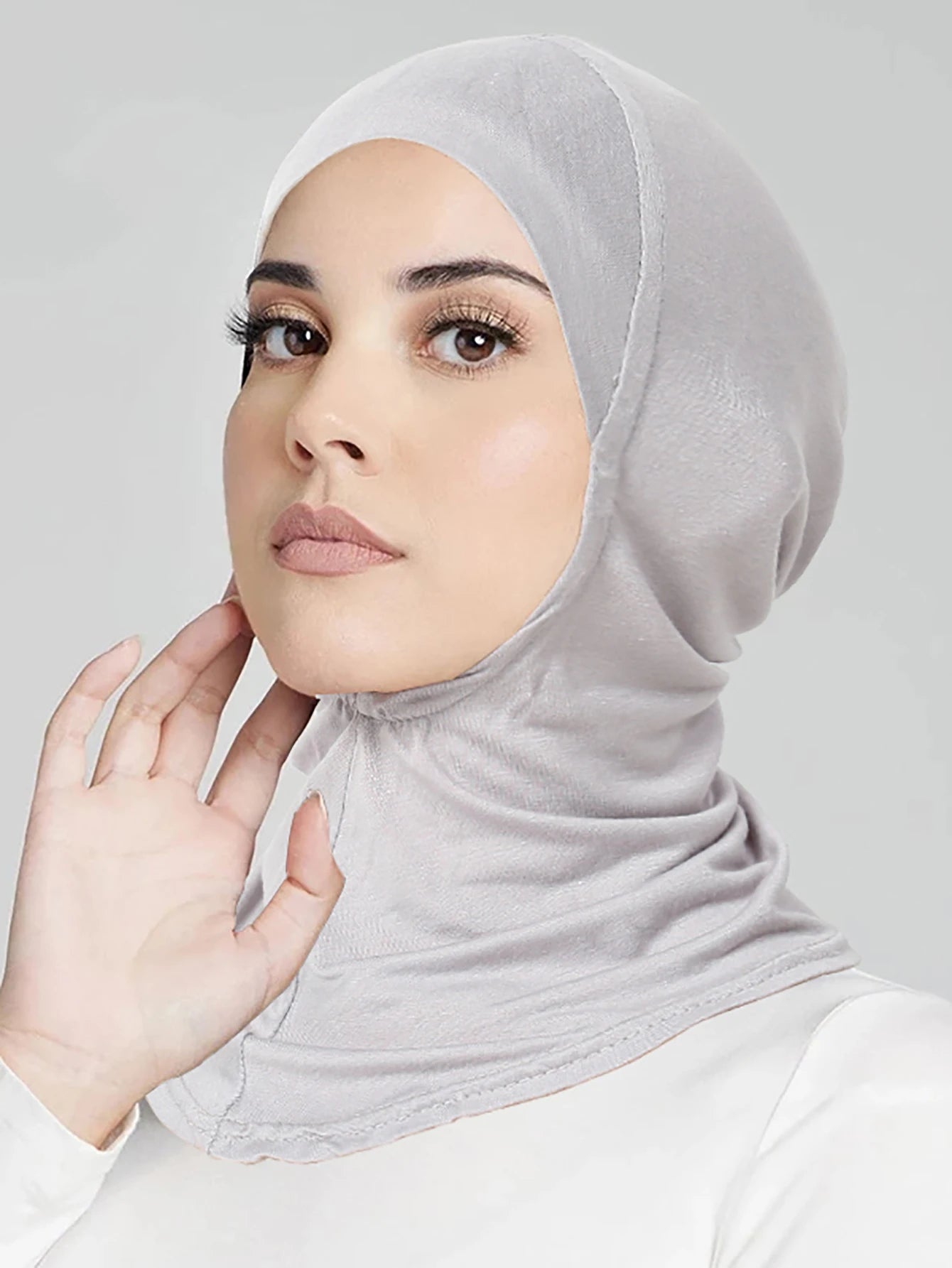 Muslim Turban Full Cover Islamic Caps Underscarf Inner Women's Hijab Cap Headscarf Long Shawl Wrap Neck Head Bonnet Hat