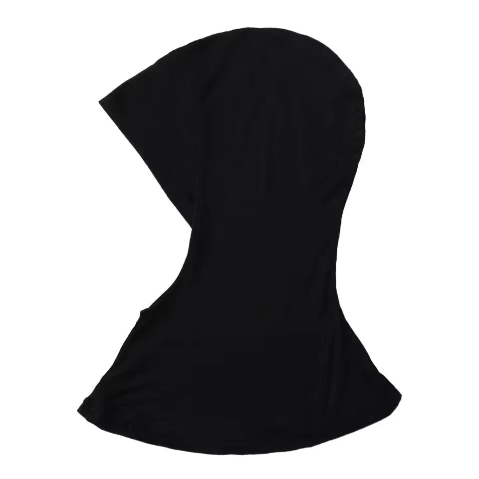 Turban Caps for Women Muslim Underscarf Modal Hijab Inner Caps Stretchy Full Cover Shawl Cap Full Neck Coverage