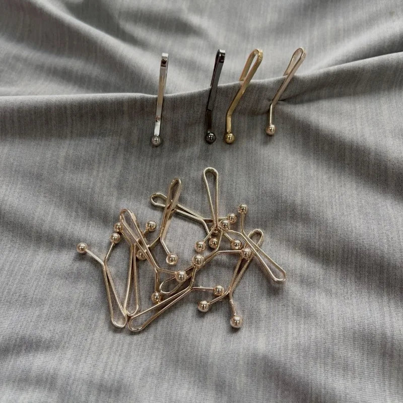 12pcs U-shaped Headscarf Pins for Women Shawl Bandana Brooch Headscarves Clips Hijab Pins DIY Apparel Supplies