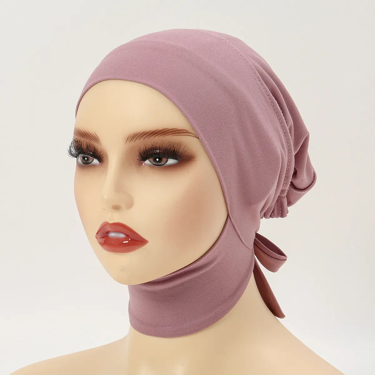 Muslim Inner Cap Hijab For Women Solid Underscarf Hijab Undercap Scarf Turban Hat Islamic Muslim Hijabs Ready To Wear Headcover