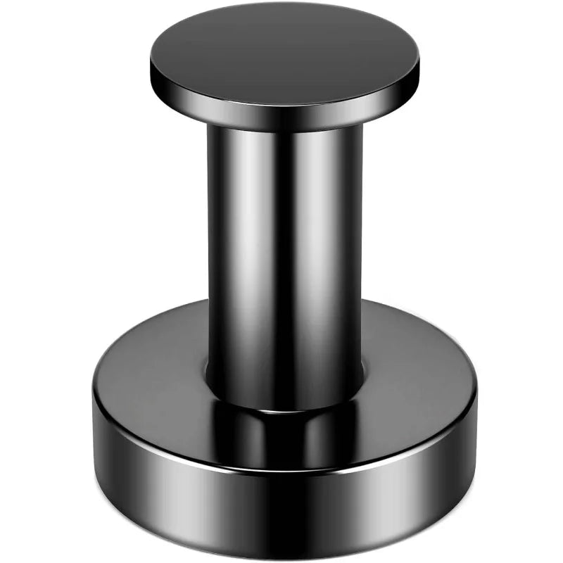 Magnetic Hooks - Neodymium Heavy Duty Round Metal Pack for Hanging Bags and Outerwear, Powerful Circular Push Pin Style