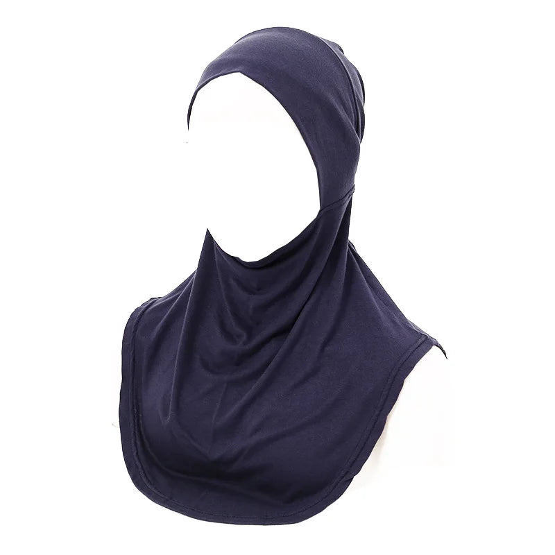 Muslim Sport Modal Hijab Abaya Hijabs For Woman Abayas Women Jersey Islamic Head Scarf Turbans Silk Turban Instant Wrap