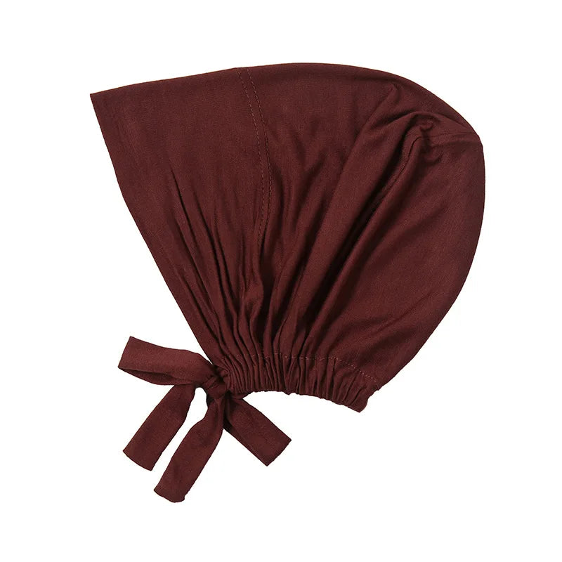 Hijabs Inner Hat Underscarf For Women Muslim Scarf Longer Islam Headwrap Inner Cap Islamic Underscarf Hijabs Veil Soft Turbans