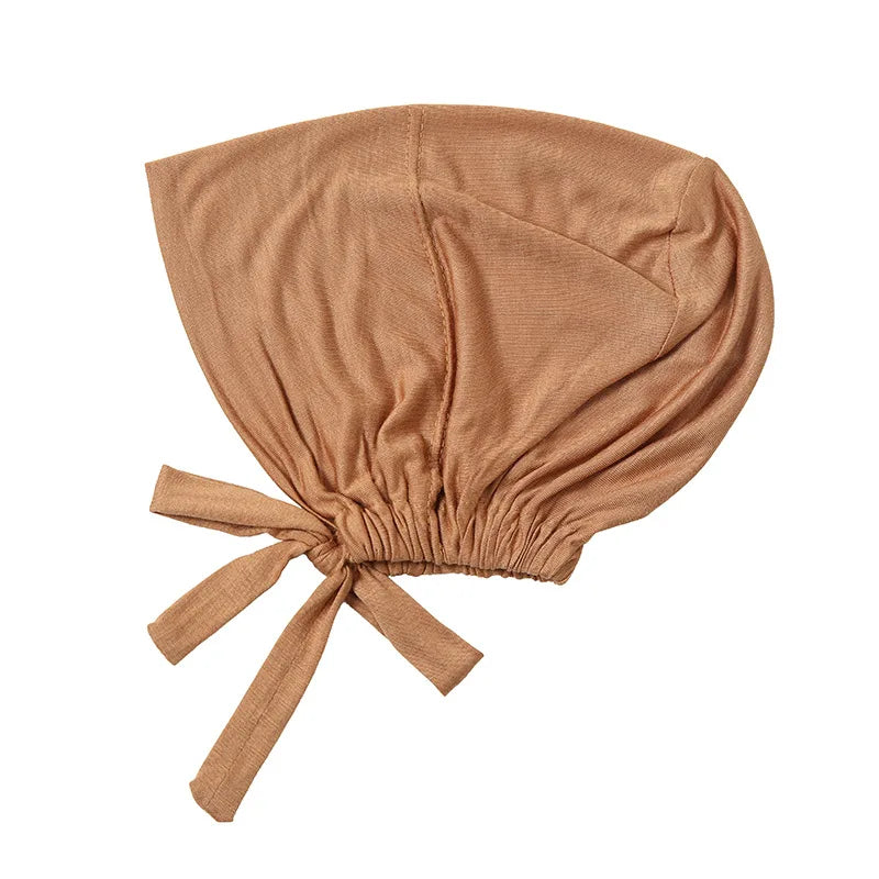 Hijabs Inner Hat Underscarf For Women Muslim Scarf Longer Islam Headwrap Inner Cap Islamic Underscarf Hijabs Veil Soft Turbans