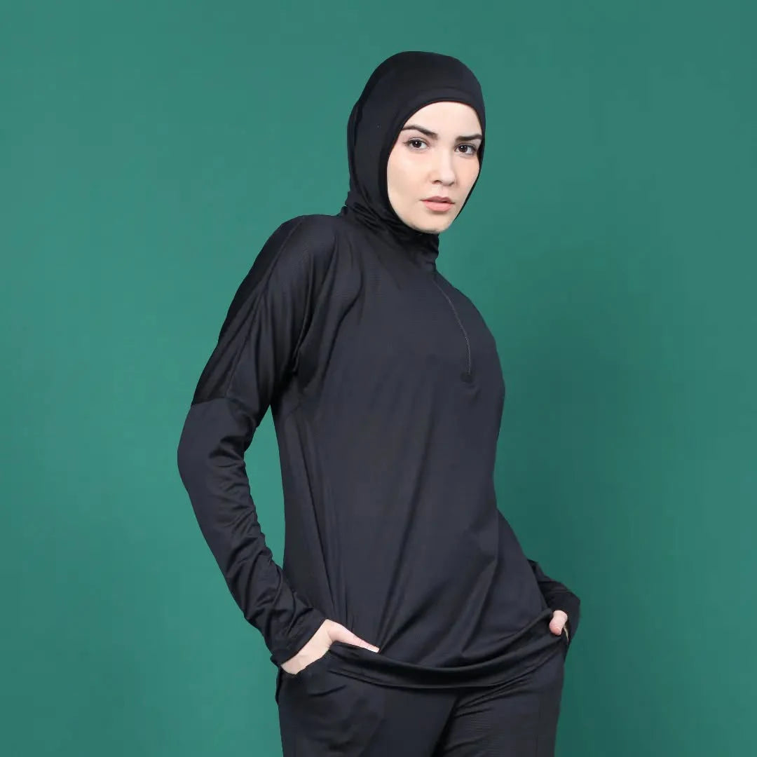 Breathable Comfortable Sport Instant Hijab for Muslim Women Easy Wear Hijab