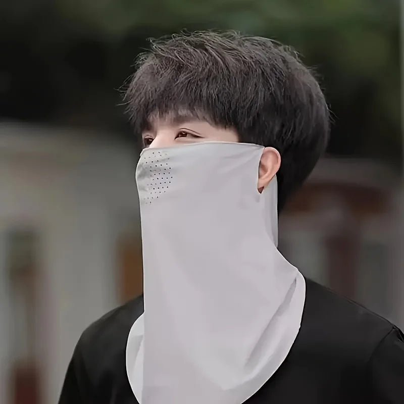 Breathable neck elastic quick drying face towel suitable for cycling, outdoor travel, cycling face mask, breathable material