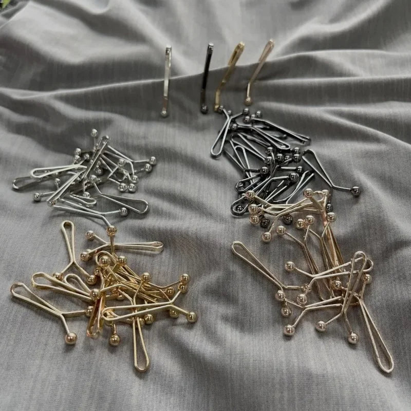 12pcs U-shaped Headscarf Pins for Women Shawl Bandana Brooch Headscarves Clips Hijab Pins DIY Apparel Supplies