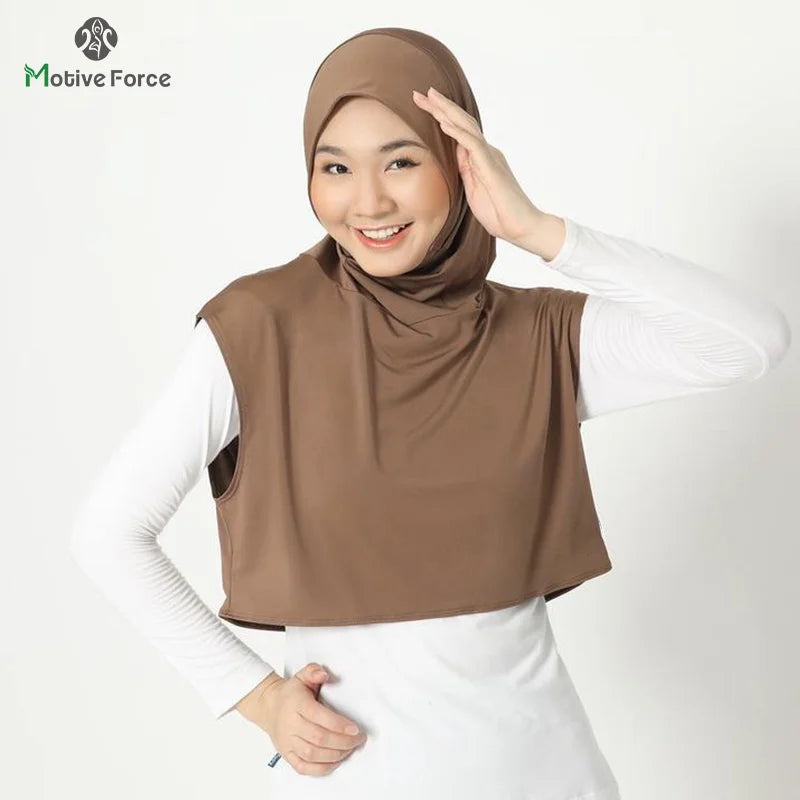Muslim Sport Modal Hijab Abaya Hijabs For Woman Abayas Women Jersey Islamic Head Scarf Turbans Silk Turban Instant Wrap Shawl