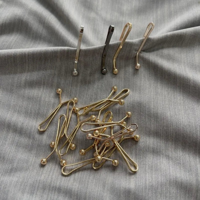 12pcs U-shaped Headscarf Pins for Women Shawl Bandana Brooch Headscarves Clips Hijab Pins DIY Apparel Supplies