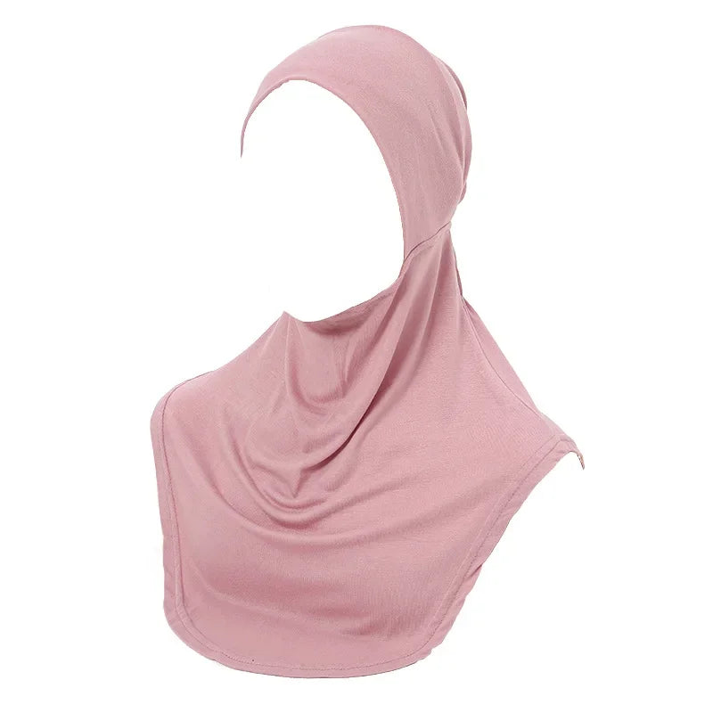 Muslim Sport Modal Hijab Abaya Hijabs For Woman Abayas Women Jersey Islamic Head Scarf Turbans Silk Turban Instant Wrap