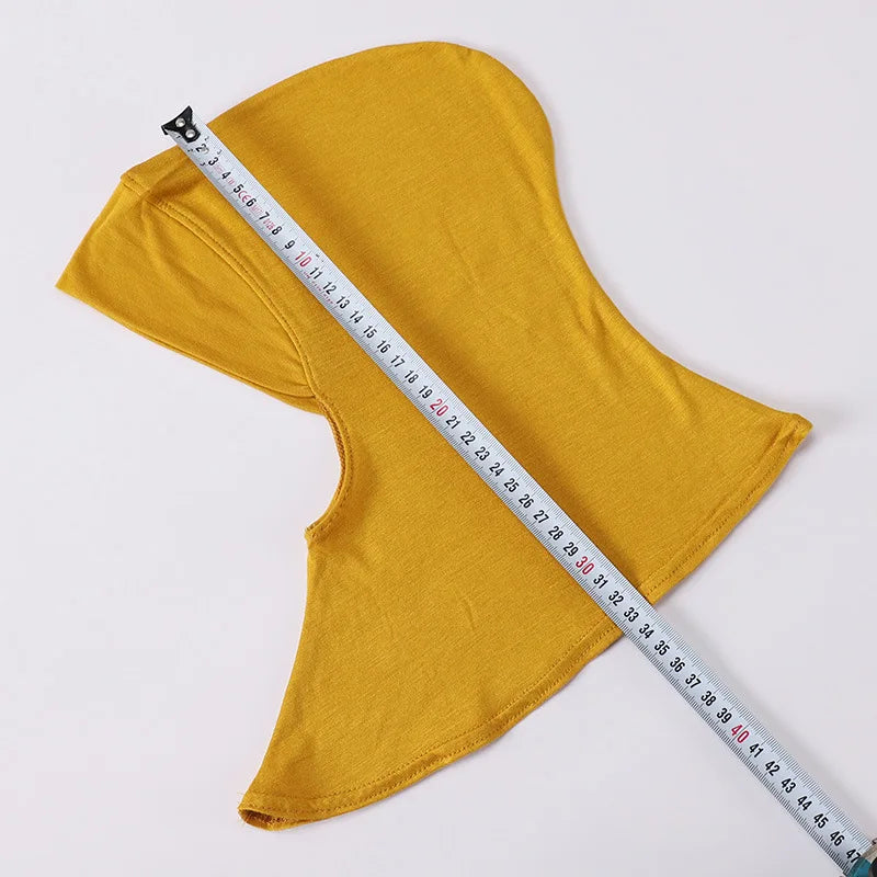 Hijabs Inner Hat Underscarf For Women Muslim Scarf Longer Islam Headwrap Inner Cap Islamic Underscarf Hijabs Veil Soft Turbans