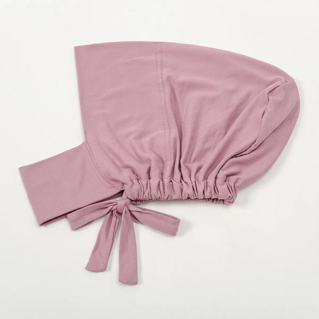 Muslim Inner Cap Hijab For Women Solid Underscarf Hijab Undercap Scarf Turban Hat Islamic Muslim Hijabs Ready To Wear Headcover