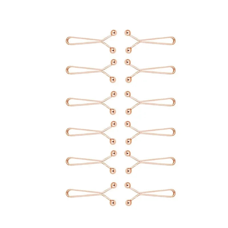 12pcs U-shaped Headscarf Pins for Women Shawl Bandana Brooch Headscarves Clips Hijab Pins DIY Apparel Supplies