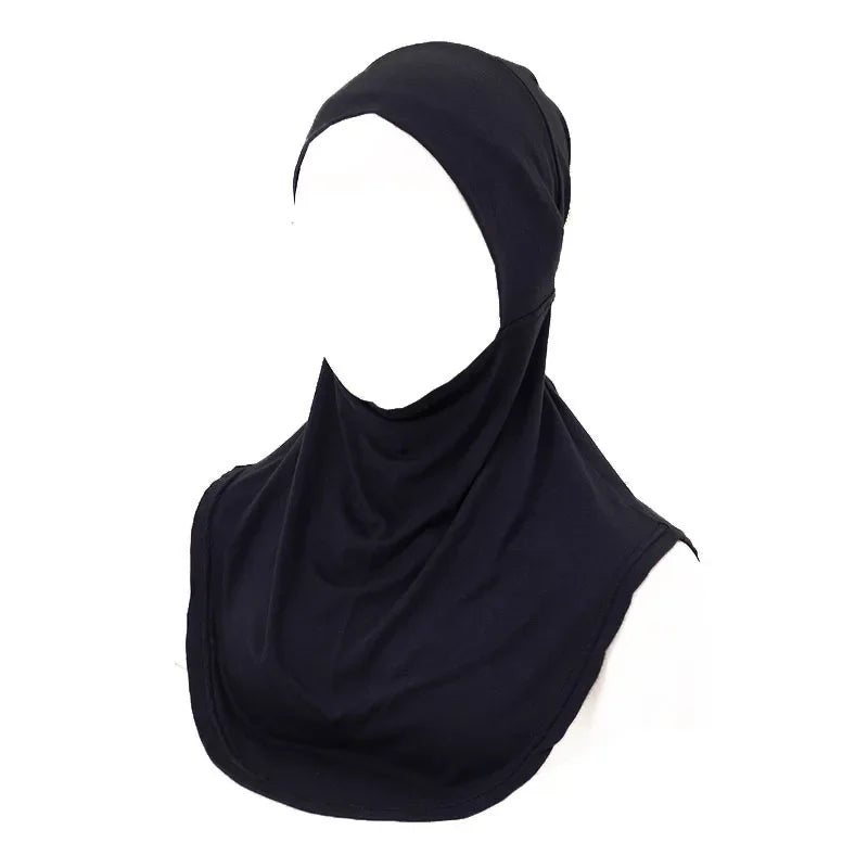 Muslim Sport Modal Hijab Abaya Hijabs For Woman Abayas Women Jersey Islamic Head Scarf Turbans Silk Turban Instant Wrap