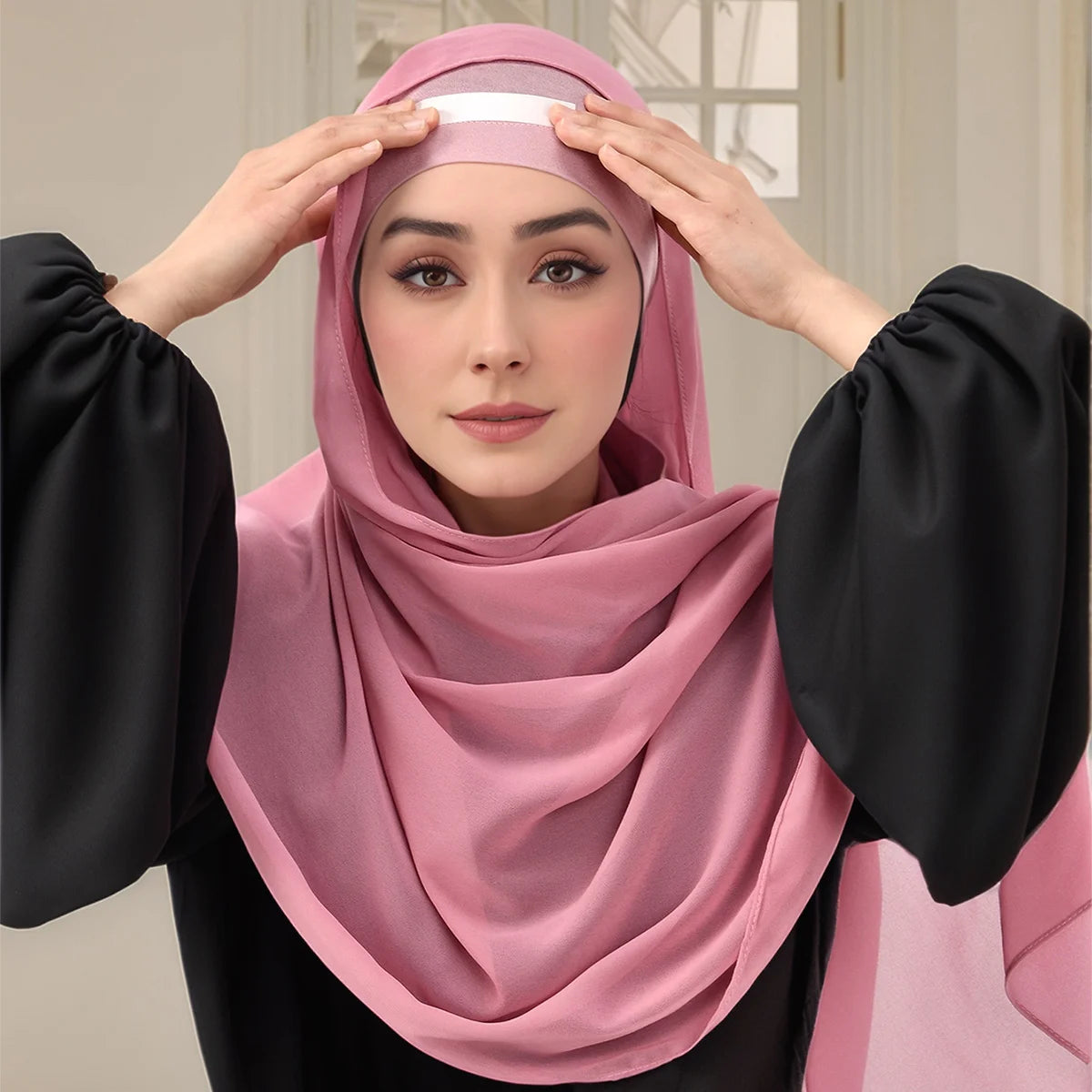 Double Sided Hijab Tape Fashion Beauty Tape Clear Body Strong Transparent Fabric Adhesive Tape Garment Accessories