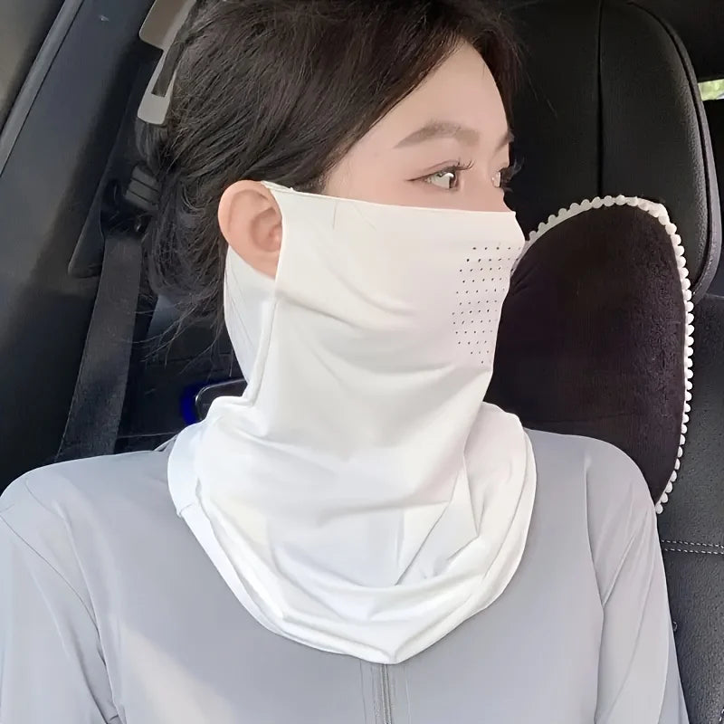 Breathable neck elastic quick drying face towel suitable for cycling, outdoor travel, cycling face mask, breathable material