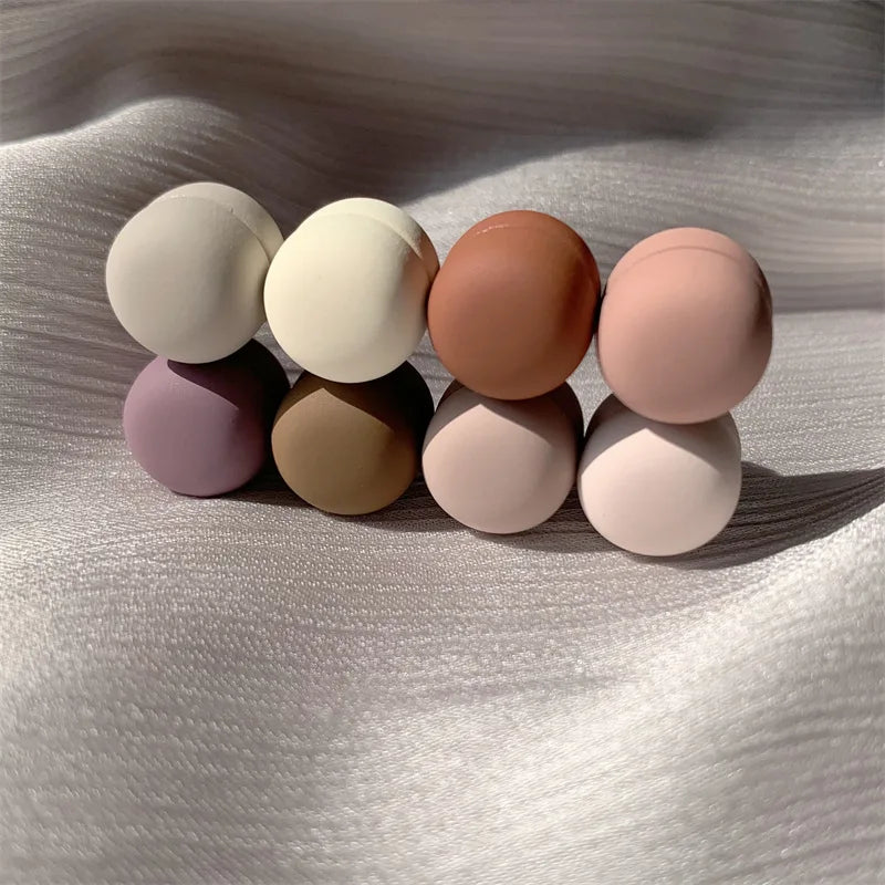 Matte Metal Magnet Hijab Muslim Scarf Hijab pins for Wome Macarone color Islamic Pinless Safety Headscarf Brooches Accessories