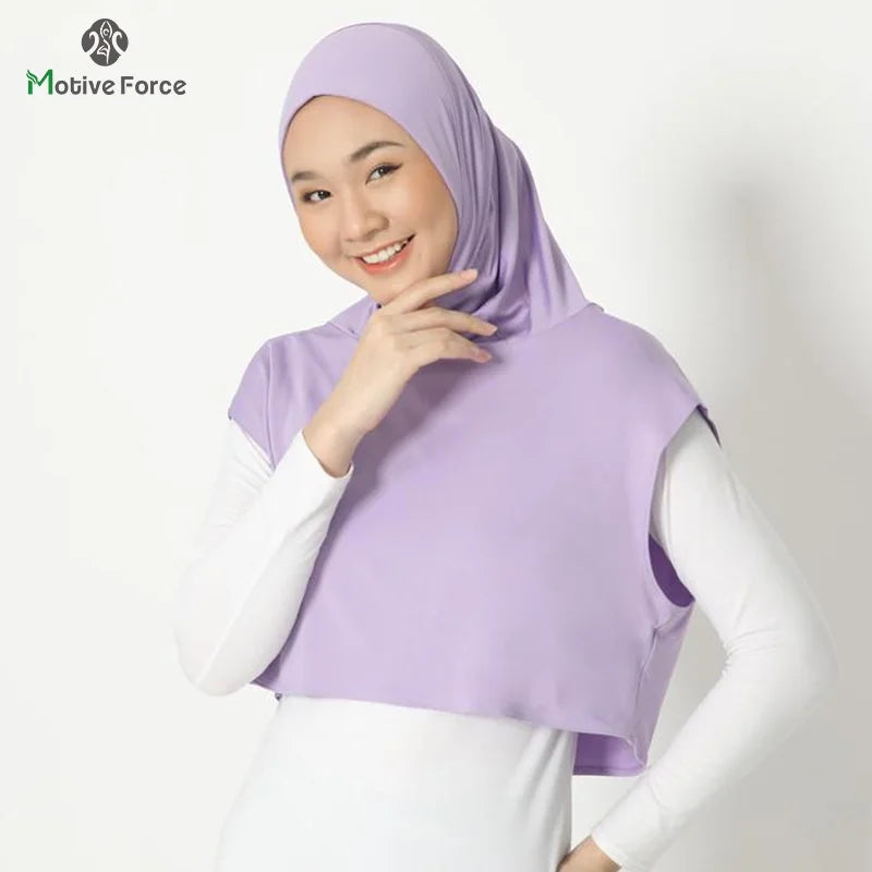 Muslim Sport Modal Hijab Abaya Hijabs For Woman Abayas Women Jersey Islamic Head Scarf Turbans Silk Turban Instant Wrap Shawl