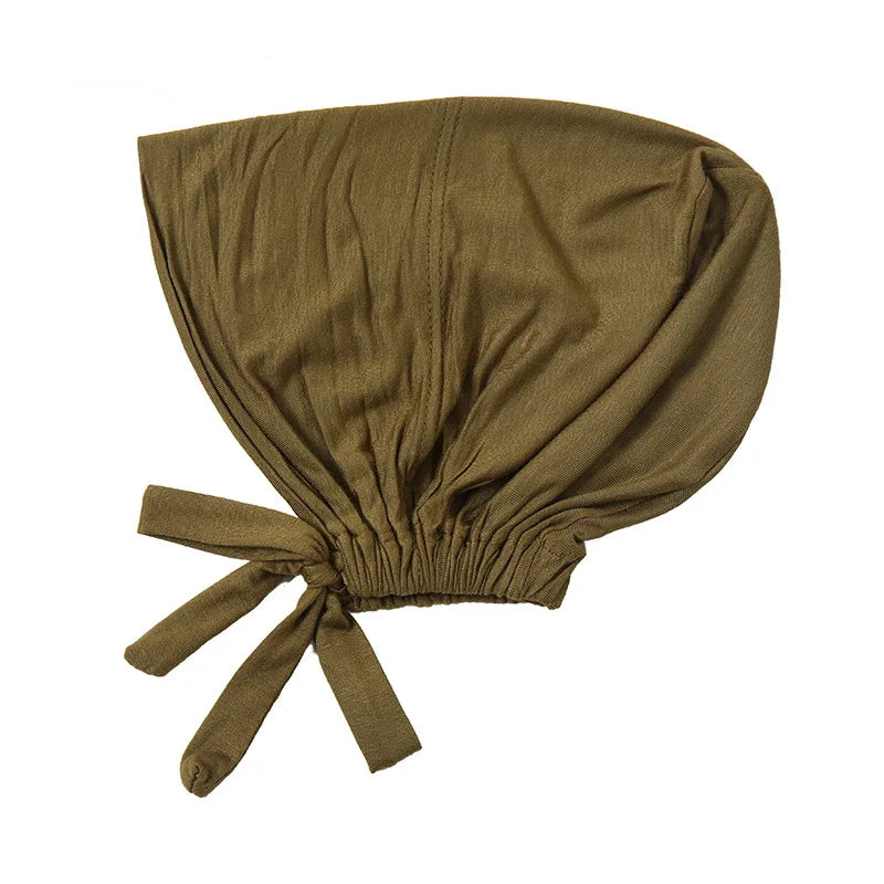 Hijabs Inner Hat Underscarf For Women Muslim Scarf Longer Islam Headwrap Inner Cap Islamic Underscarf Hijabs Veil Soft Turbans