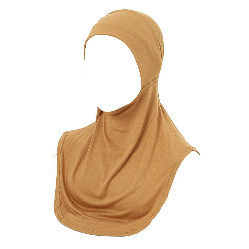 Muslim Sport Modal Hijab Abaya Hijabs For Woman Abayas Women Jersey Islamic Head Scarf Turbans Silk Turban Instant Wrap
