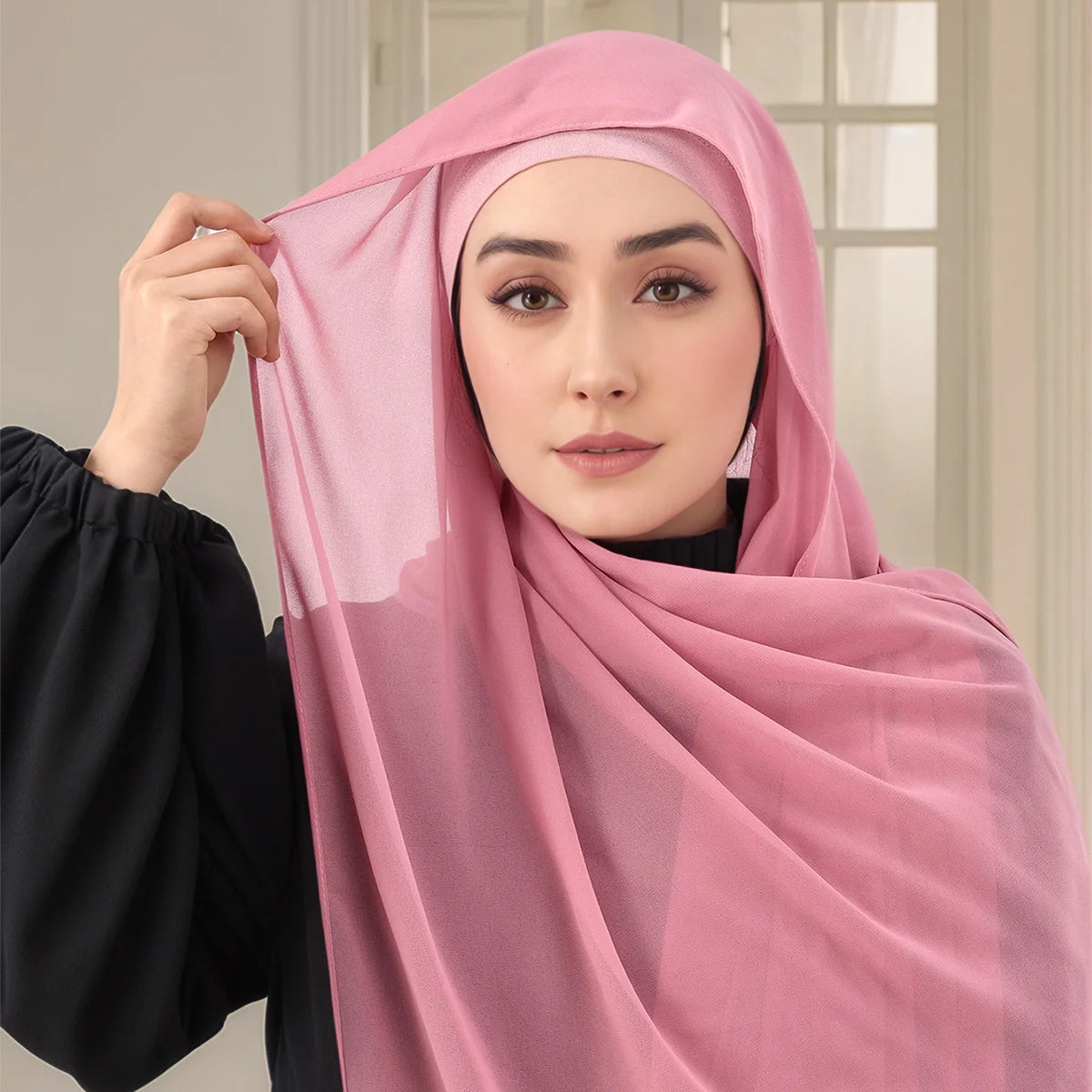 Double Sided Hijab Tape Fashion Beauty Tape Clear Body Strong Transparent Fabric Adhesive Tape Garment Accessories