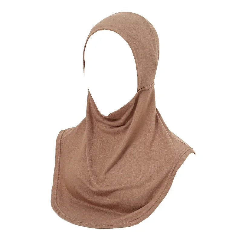 Muslim Sport Modal Hijab Abaya Hijabs For Woman Abayas Women Jersey Islamic Head Scarf Turbans Silk Turban Instant Wrap