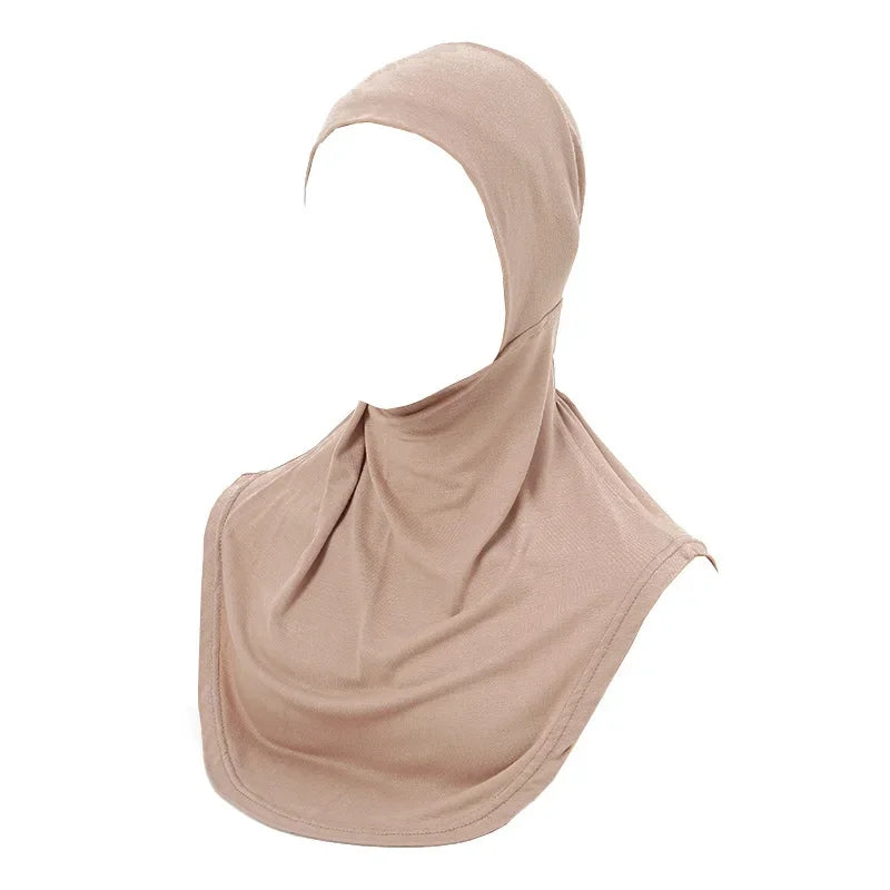 Muslim Sport Modal Hijab Abaya Hijabs For Woman Abayas Women Jersey Islamic Head Scarf Turbans Silk Turban Instant Wrap