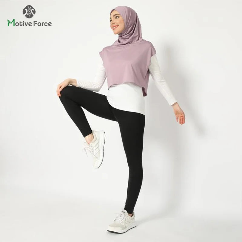 Muslim Sport Modal Hijab Abaya Hijabs For Woman Abayas Women Jersey Islamic Head Scarf Turbans Silk Turban Instant Wrap Shawl