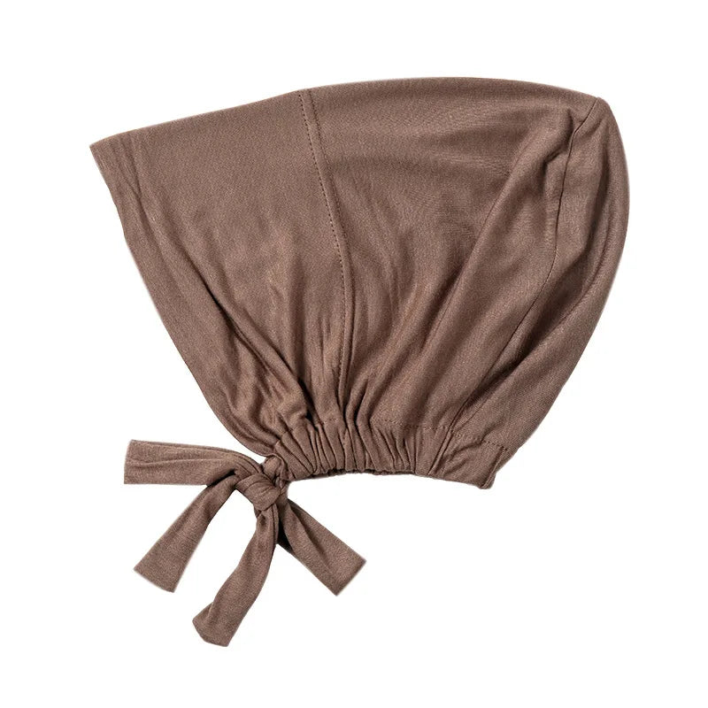 Hijabs Inner Hat Underscarf For Women Muslim Scarf Longer Islam Headwrap Inner Cap Islamic Underscarf Hijabs Veil Soft Turbans