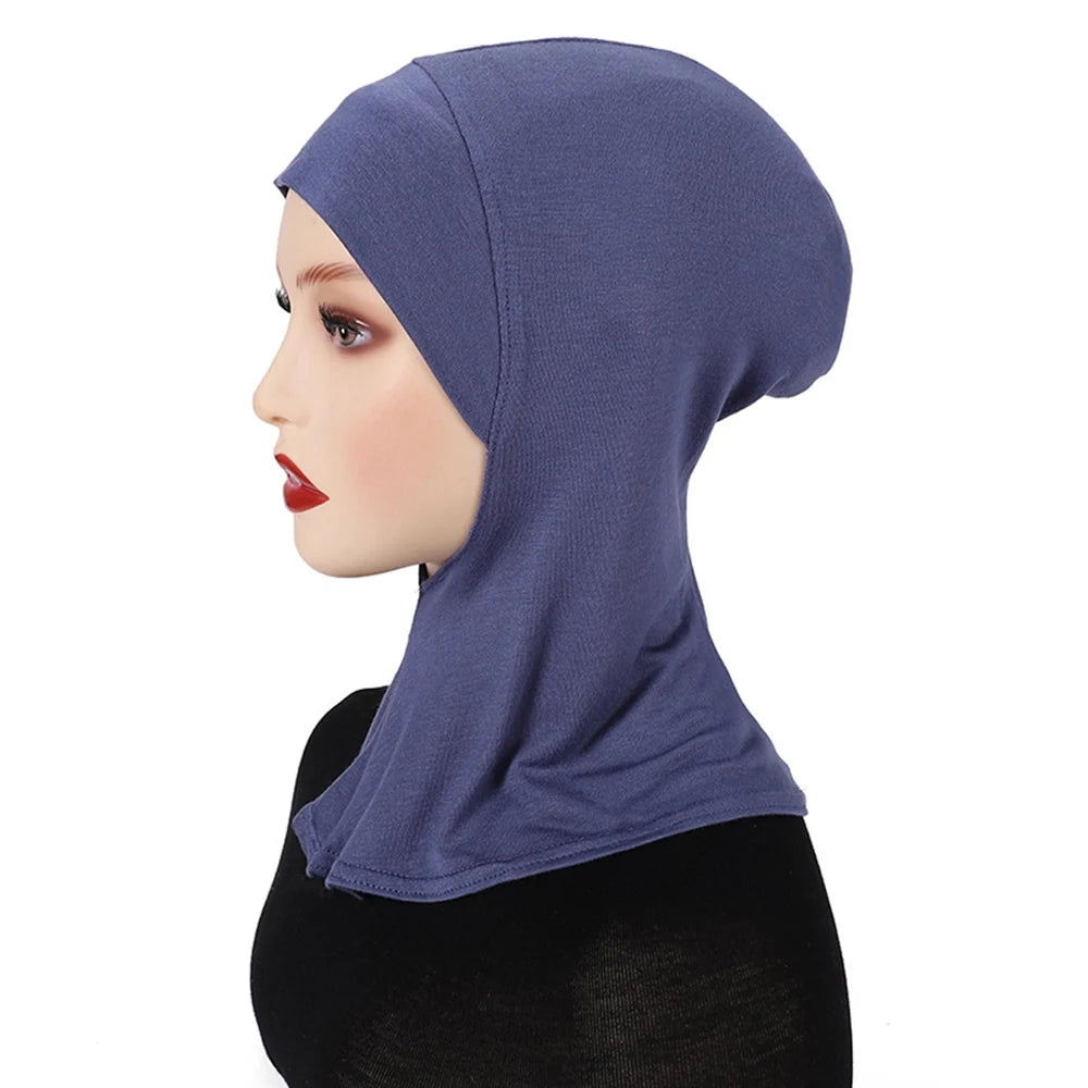 Hijabs Inner Hat Underscarf For Women Muslim Scarf Longer Islam Headwrap Inner Cap Islamic Underscarf Hijabs Veil Soft Turbans