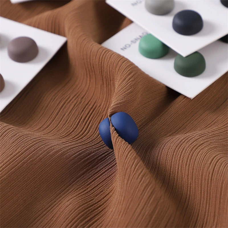 4Pcs/set Macaroon Color Matte Magnet Hijab Pins Magnetic Brooch Headscarf Shawl Strong Magnetic Button Clothing Accessories