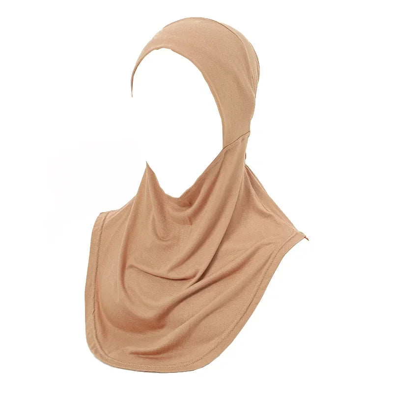 Muslim Sport Modal Hijab Abaya Hijabs For Woman Abayas Women Jersey Islamic Head Scarf Turbans Silk Turban Instant Wrap