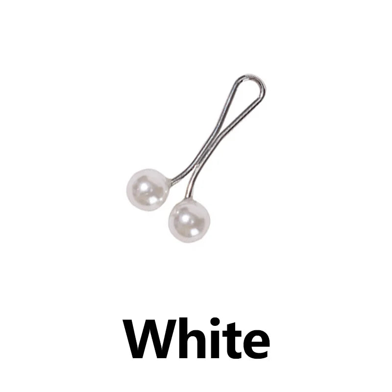 36/24/12/6PCS Pearls Pins Muslim Women Shawl Scarf Clips Lady Scarves Hijab For Women Pearl Brooch Pin Multicolor Hijab Clips