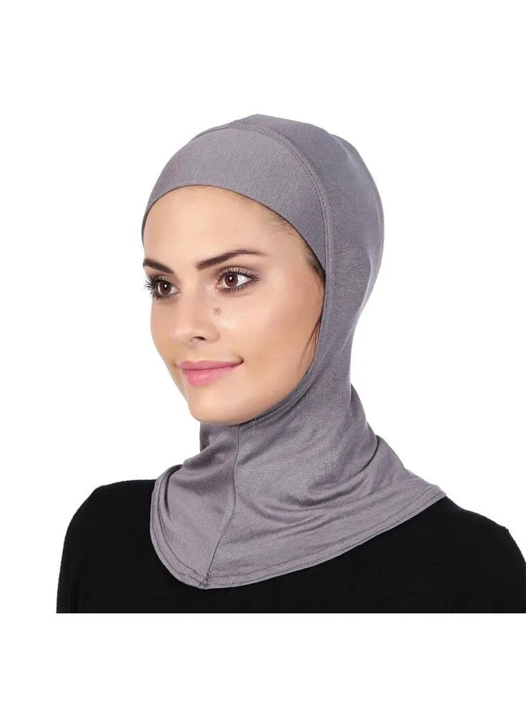 Ready To Wear Inner Cap Hijab for Women Muslim Solid Underscarf Hijab Undercap Scarf Turban Hat Islamic Muslim Hijabs Headcover